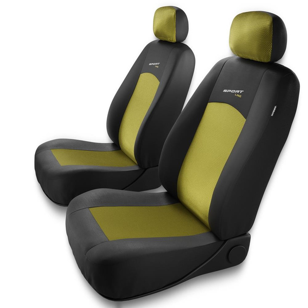 Coprisedili compatibili con Fiat Punto Grande, Evo, 2012 (2005-2018) - fodere sedili universali - set coprisedili auto - S-Y
