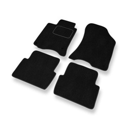 Premium tappetini auto in velluto compatibili con Renault Laguna II (2000-2007) - tappeti auto nero