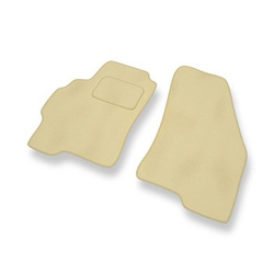 Premium tappetini auto in velluto compatibili con Ford Mondeo II (1996-2000) - tappeti auto beige