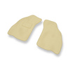 Premium tappetini auto in velluto compatibili con Hyundai Accent I (1995-1999) - tappeti auto beige