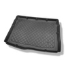 Completo di tappetini e tappetino per bagagliaio TPE per: Volkswagen Golf V 10.2003-2008 (Hatchback) - con ruota di scorta standard e/o con quattro ruote motrici (4 Motion)