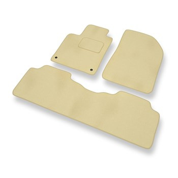 Premium tappetini auto in velluto compatibili con Citroen C5 I (2001-2004) - tappeti auto beige