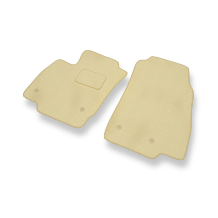 Premium tappetini auto in velluto compatibili con Ford B-MAX (2012-2017) - tappeti auto beige