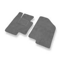 Premium tappetini auto in velluto compatibili con Kia Optima III (2011-2014) - tappeti auto grigio