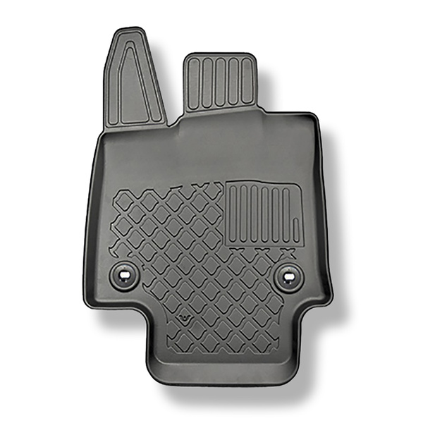 Completo di tappetini e tappetino per bagagliaio TPE per: Toyota RAV4 V 01.2019-.... (SUV) - bagagliaio superiore; con/senza subwoofer; anche con trazione ibridaanche con trazione ibrida; con cambio automatico