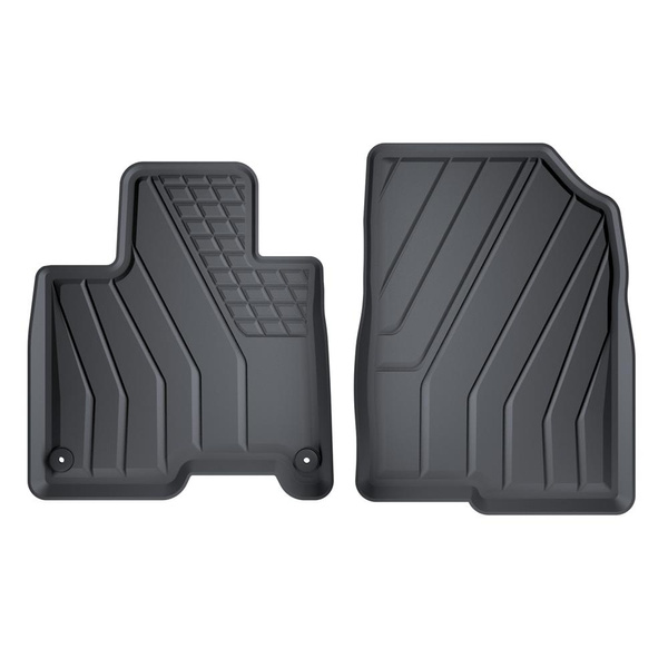 Tappetini Auto in TPE compatibili con Kia Sportage V SUV (2021-....) - anche per Mild Hybrid; non per HEV Hybrid e Plug-in Hybrid - tappeti auto neri