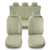 Coprisedili compatibili con Alfa Romeo GT II (2003-2010) - fodere sedili universali - set coprisedili auto - MD-7