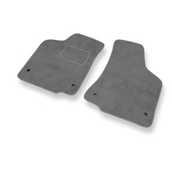 Premium tappetini auto in velluto compatibili con Volkswagen Caddy II (1996-2004) - tappeti auto grigio