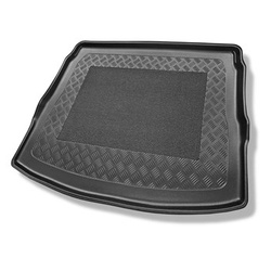 Vasca baule compatibile con Nissan Qashqai II J11 Crossover (02.2014-05.2021) - vano superiore ; modelli con piano di carico regolabile - tappetino per bagagliaio - tappeto bagagliaio per auto