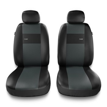 Coprisedili anteriori compatibili con BMW X4 G01, G02 (2014-2019) - fodere sedili universali - set coprisedili auto - 2XL-G