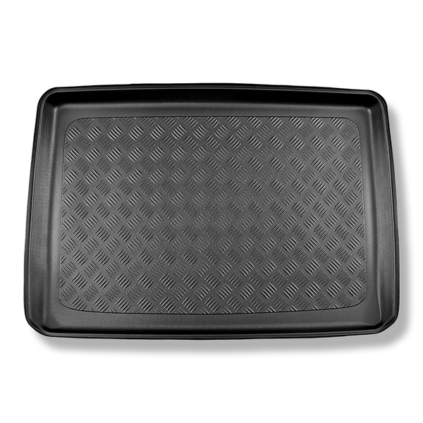 Vasca baule compatibile con Aixam City Hatchback (10.2016-....) - tappetino per bagagliaio - tappeto bagagliaio per auto