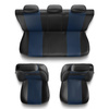 Coprisedili compatibili con Alfa Romeo 146 (1994-2001) - fodere sedili universali - set coprisedili auto - XL-BL