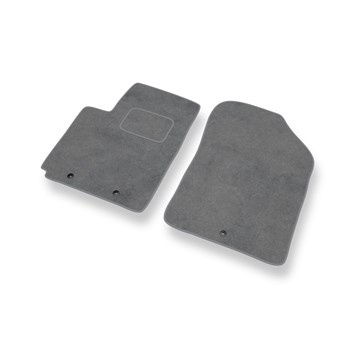 Premium tappetini auto in velluto compatibili con Kia Picanto II (2011-2016) - tappeti auto grigio