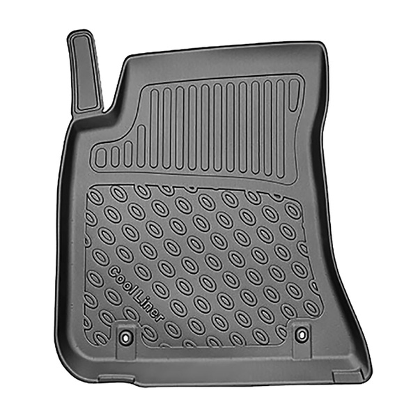 Tappetini Auto in TPE compatibili con Dodge Challenger III Coupé (2014-....) - tappeti auto neri