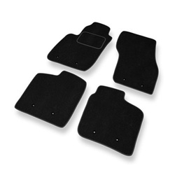 Premium tappetini auto in velluto compatibili con Volvo V40 I Station Wagon (1995-2004) - tappeti auto nero