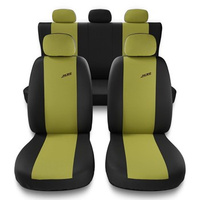 Coprisedili compatibili con Citroen C4 I, II (2004-2017) - fodere sedili universali - set coprisedili auto - X.R-Y