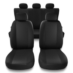 Coprisedili compatibili con Toyota Matrix (2001-2010) - fodere sedili universali - set coprisedili auto - PF-G