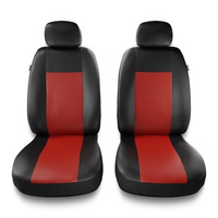 Coprisedili anteriori compatibili con Suzuki Swift II, III, IV, V, VI (1989-2019) - fodere sedili universali - set coprisedili auto - 2CM-RD