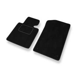 Premium tappetini auto in velluto compatibili con BMW 3 M3 III E46 (2001-2006) - tappeti auto nero