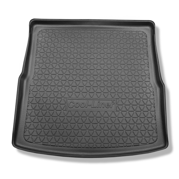 Vasca baule compatibile con Volkswagen Golf V 1K Variant (06.2007-2009) - piano di caricamento piatto - tappetino per bagagliaio - tappeto bagagliaio per auto