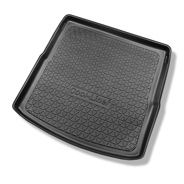 Vasca baule compatibile con Volkswagen Golf VII Variant (09.2013-06.2020) - tappetino per bagagliaio - tappeto bagagliaio per auto