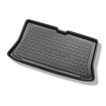 Vasca baule compatibile con Nissan Micra K12 Hatchback (2002-2010) - tappetino per bagagliaio - tappeto bagagliaio per auto