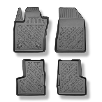 Alfombrillas de TPE adecuadas para Jeep Renegade 4xe Plug-in Hybrid SUV (06.2020-....) - alfombras para coche