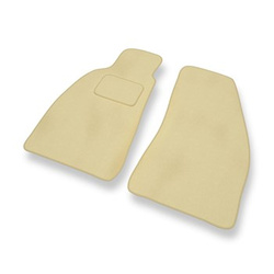 Premium tappetini auto in velluto compatibili con Alfa Romeo Spider V (1994-2006) - tappeti auto beige