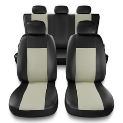 Coprisedili compatibili con BMW X5 E53, E70, F15, G05 (2000-2019) - fodere sedili universali - set coprisedili auto - CM-BE