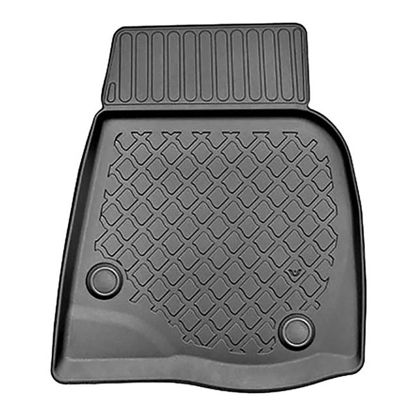 Completo di tappetini e tappetino per bagagliaio TPE per: Tesla Model S 07.2012-03.2015 (Liftback)