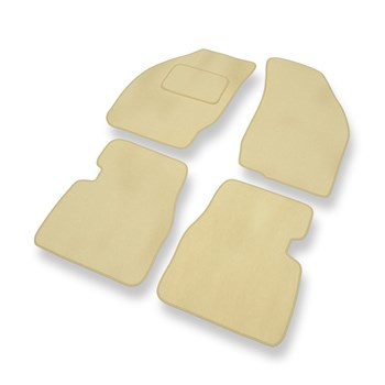 Premium tappetini auto in velluto compatibili con Suzuki Baleno I (1995-2003) - tappeti auto beige