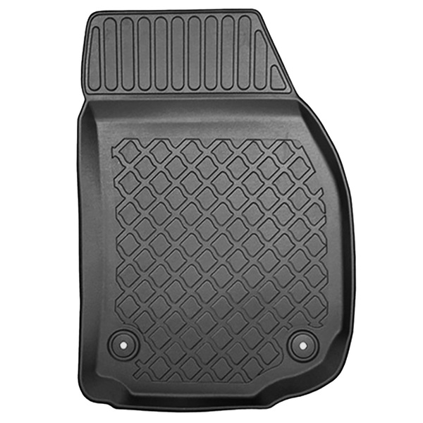 Tappetini Auto in TPE compatibili con Opel Zafira B Monovolume (05.2005-2014) - 5 o 7 posti; senza la terza fila di sedili - tappeti auto neri