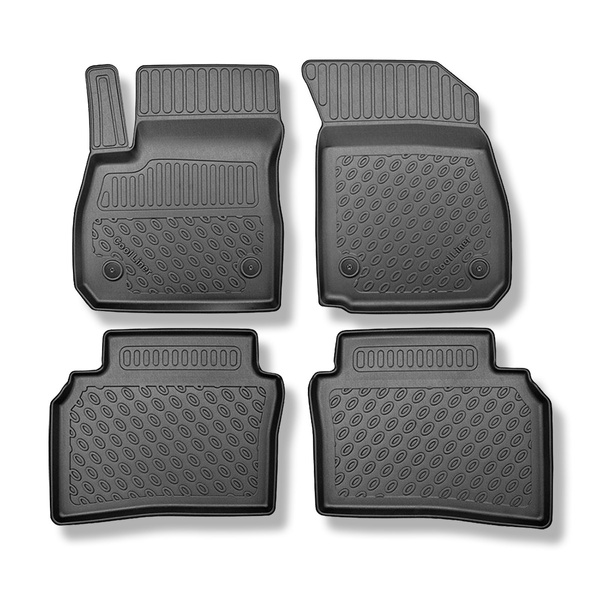 Tappetini Auto in TPE compatibili con Opel Insignia B Grand Sport, Sports Tourer (06.2017-2023) - tappeti auto neri