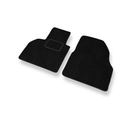 Premium tappetini auto in velluto compatibili con Mercedes-Benz Citan (2012-2021) - tappeti auto nero