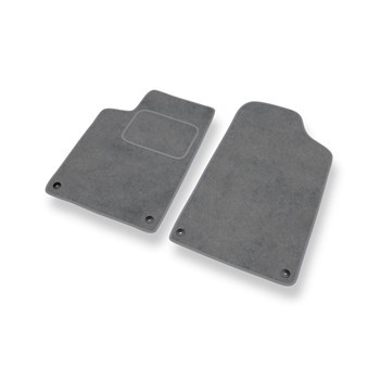 Premium tappetini auto in velluto compatibili con Peugeot 607 (1999-2010) - tappeti auto grigio