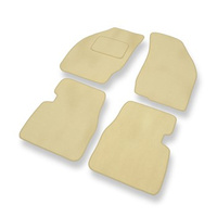 Premium tappetini auto in velluto compatibili con Suzuki Baleno I (1995-2003) - tappeti auto beige