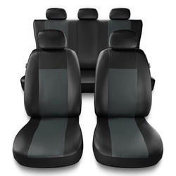Coprisedili compatibili con Renault Thalia I, II (2001-2012) - fodere sedili universali - set coprisedili auto - CM-G