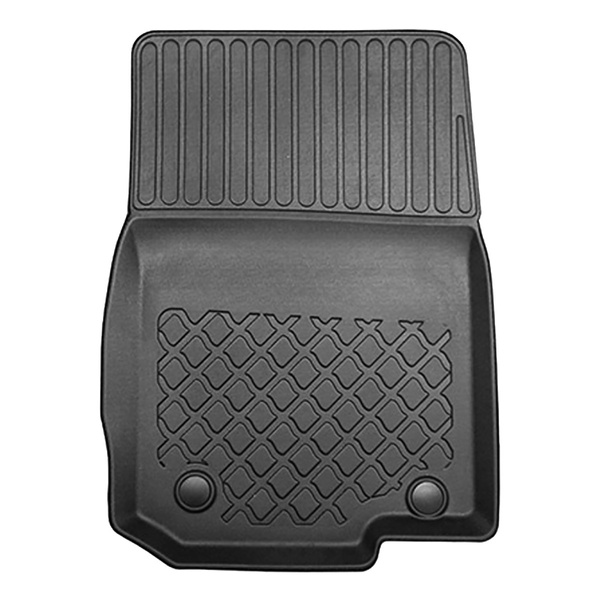 Tappetini Auto in TPE compatibili con Mercedes-Benz GLE SUV (06.2015-10.2018) - tappeti auto neri