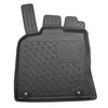 Completo di tappetini e tappetino per bagagliaio TPE PREMIUM per: Audi Q5 I 8R 11.2008-12.2016 (SUV) - rivestimento più stretto per modelli con sistema di guide del bagagliaio