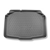 Vasca baule compatibile con Skoda Fabia IV Hatchback (09.2021-....) - portabagagli inferiore; senza / sotto pavimento mobile - tappetino per bagagliaio - tappeto bagagliaio per auto
