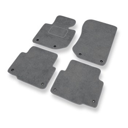 Premium tappetini auto in velluto compatibili con BMW 3 M3 II E36 (1992-1999) - tappeti auto grigio
