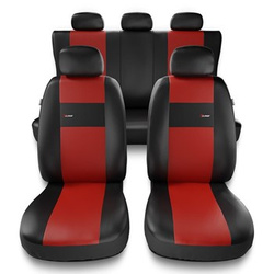 Coprisedili compatibili con Chevrolet Aveo (2002-2019) - fodere sedili universali - set coprisedili auto - XL-RD