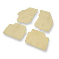 Premium tappetini auto in velluto compatibili con Suzuki Liana (2001-2007) - tappeti auto beige