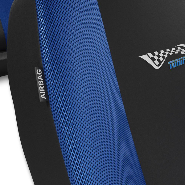 Coprisedili compatibili con BMW 4 (2013-....) - fodere sedili universali - set coprisedili auto - TG-BL