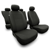 Coprisedili compatibili con Alfa Romeo 166 I, II, III (1998-2007) - fodere sedili universali - set coprisedili auto - RSL-B