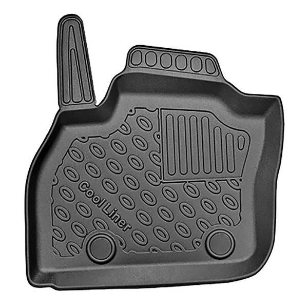 Completo di tappetini e tappetino per bagagliaio TPE per: Renault ZOE 12.2012-05.2019 (Hatchback)