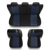 Coprisedili compatibili con Jeep Grand Cherokee I, II, III, IV, V (1992-....) - fodere sedili universali - set coprisedili auto - PF-BL