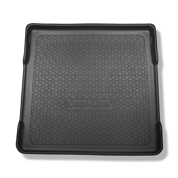 Vasca baule compatibile con Opel Astra K Sports Tourer (04.2016-12.2021) - tappetino per bagagliaio - tappeto bagagliaio per auto