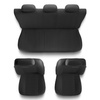 Coprisedili compatibili con Citroen C3 Aircross I, II (2017-....) - fodere sedili universali - set coprisedili auto - UNE-4
