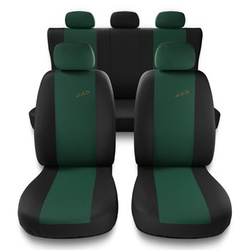 Coprisedili compatibili con Mazda CX-5 I, II (2011-2019) - fodere sedili universali - set coprisedili auto - X.R-GR